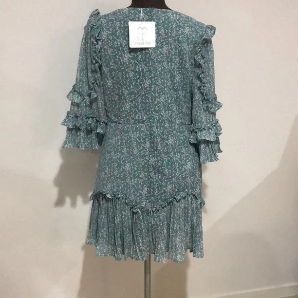 BNWT frilly “Sweet pot” size 10 mini dress - Picture 4 of 6